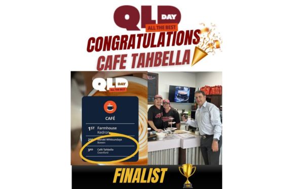 Congratulations Cafe Tahbella